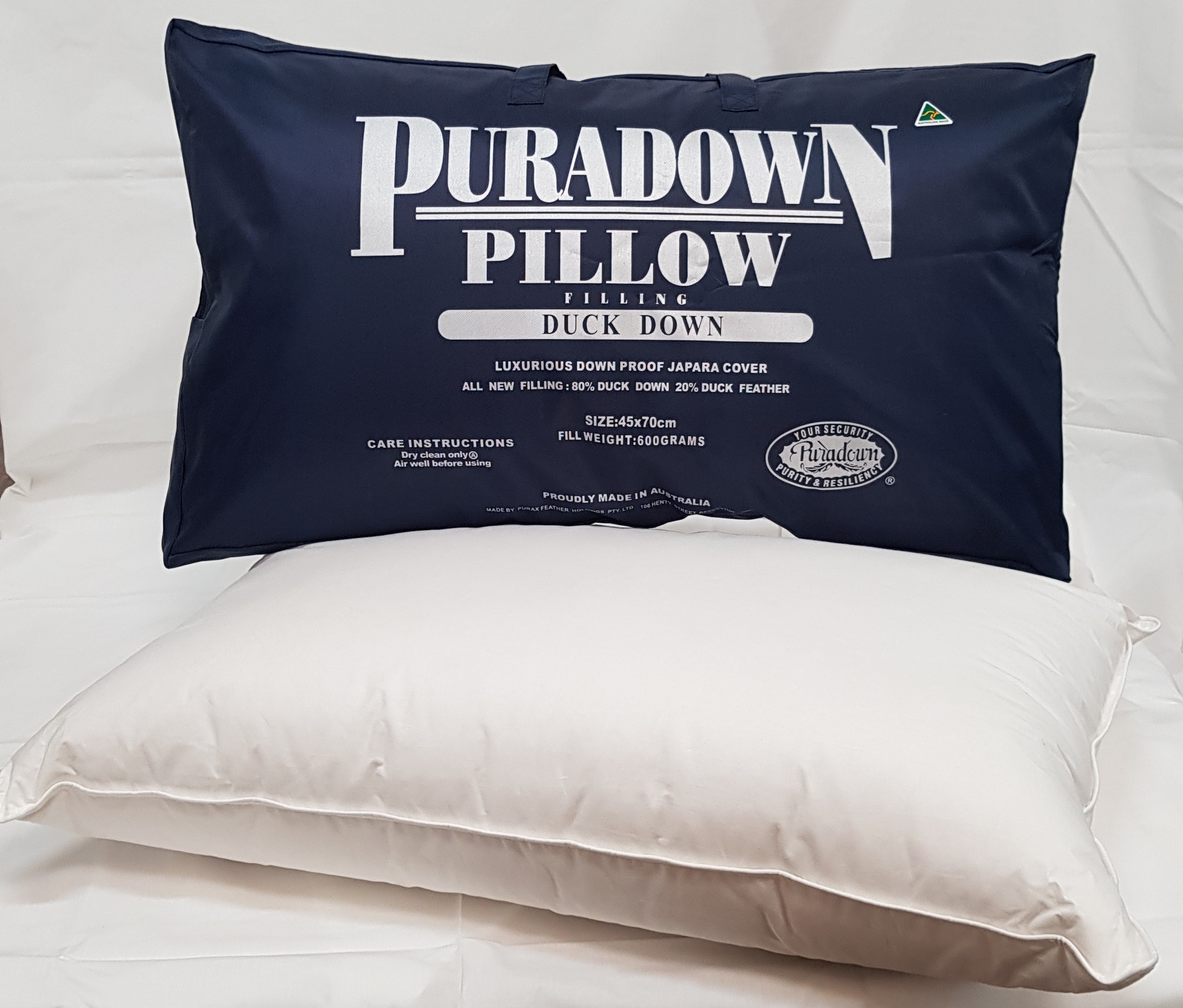 Purax Feather down Pillow - Cooks Lingerie & Manchester