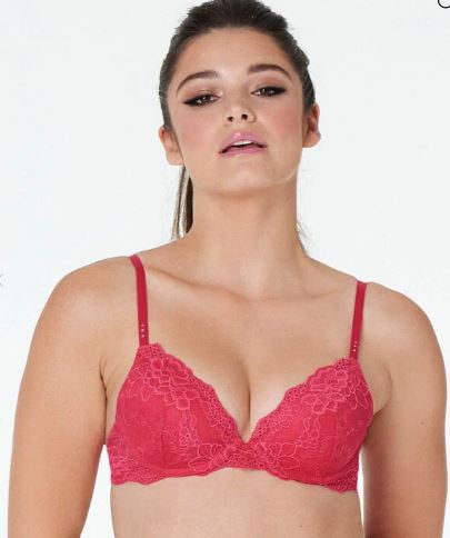 MY FIT LACE PUSH-UP PLUNGE BRA - Cooks Lingerie & Manchester