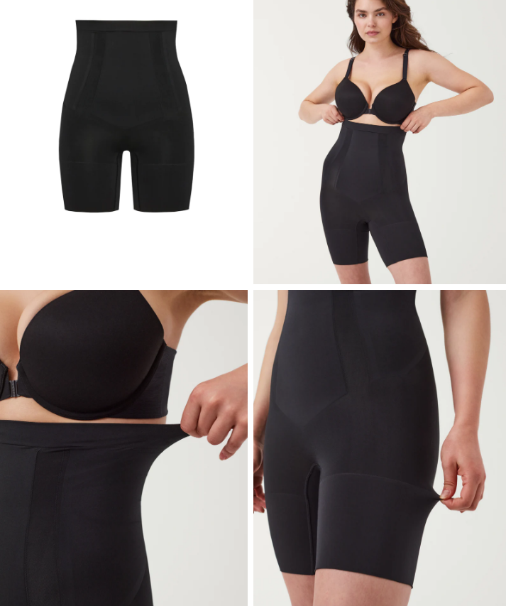 OnCore High-Waisted Mid-Thigh Short - Cooks Lingerie & Manchester